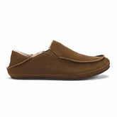 Men Cold Weather | Olukai Moloā Leather Slippers - Kona Coffee