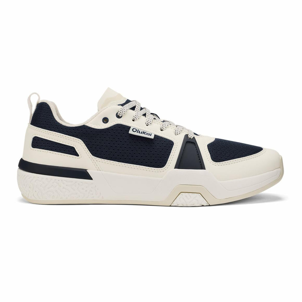 Men Court | Olukai ‘Anau Pickleball Shoes - Mood Indigo / Bright White