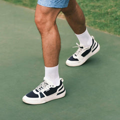 Men Court | Olukai ‘Anau Pickleball Shoes - Mood Indigo / Bright White