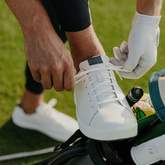 Men Golf | Olukai Wai‘alae Waterproof Leather Golf Shoes - White