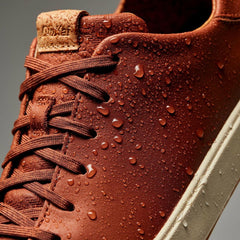 Men Sneakers | Olukai Lae‘ahi Lī ‘Ili Leather Sneakers - Kukui Brown