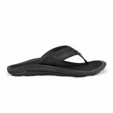 Men Water-Friendly | Olukai Kīpī Comfortable Beach Sandals - Black