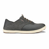 Men Water-Friendly | Olukai Nohea Moku Boat Shoes - Charcoal / Clay