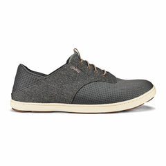 Men Water-Friendly | Olukai Nohea Moku Boat Shoes - Charcoal / Clay