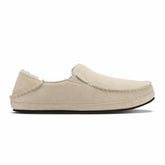 Women Arch Support | Olukai Nohea Leather Slippers - Bone