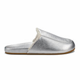 Women Cold Weather | Olukai Kōnea Leather Slipper Mules - Silver – OluKai