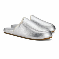 Women Cold Weather | Olukai Kōnea Leather Slipper Mules - Silver – OluKai