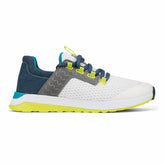 Women Trainers | Olukai Wailuku Athletic Shoes - Bright White / Lagoon