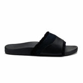Women Warm Weather | Olukai Hō‘ala Slide Slide Slipper Sandals - Black