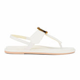 Women Water-Friendly | Olukai La‘i T-Bar Strappy Sandals - White