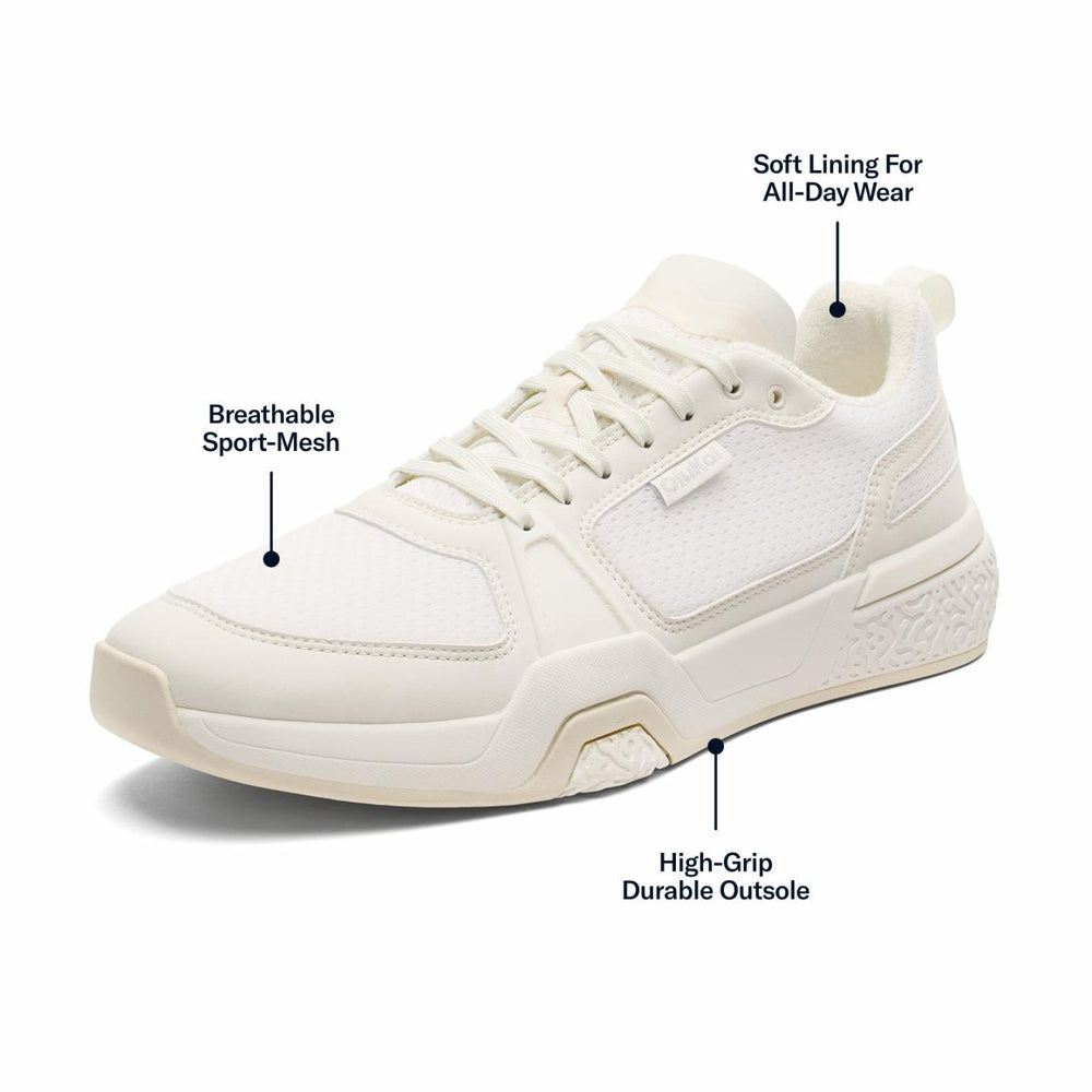 Men Court | Olukai ‘Anau Pickleball Shoes - Bright White
