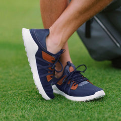Men Golf | Olukai Manele Breathable Golf Shoes - Trench Blue