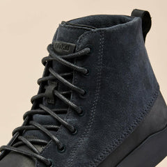 Men Leather | Olukai Mōlina Suede Leather Boots - Lava Rock