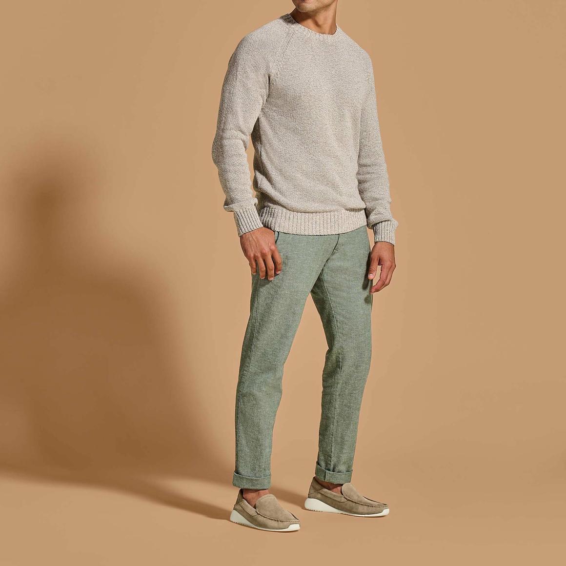 Men Slip-On | Olukai Ka‘a Loafer Italian Suede Shoes - Oatmeal