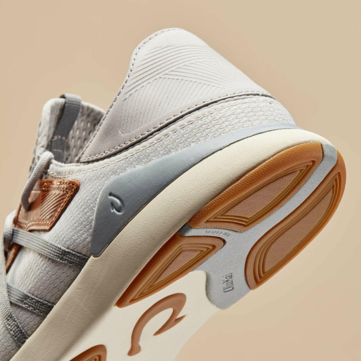 Men Sneakers | Olukai Mio Lī Athletic Shoes - Mist Grey / Poi