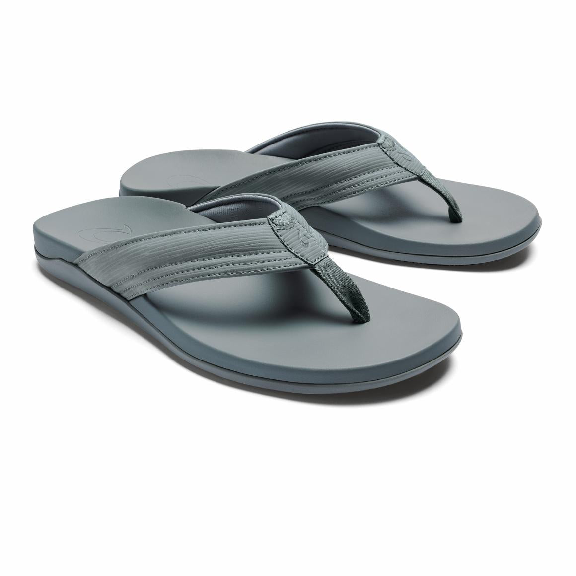 Men Water-Friendly | Olukai Maha Recovery Comfortable Beach Sandals - Cooler Grey