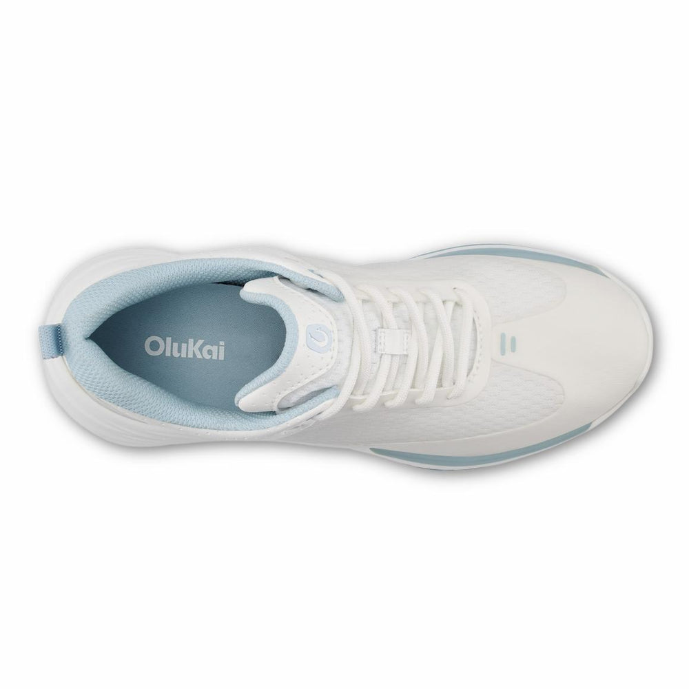 Women Golf | Olukai Mākena Waterproof Golf Shoes - Bright White