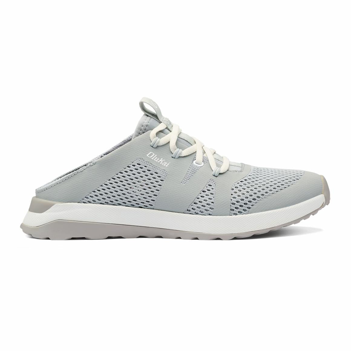 Women Slip-On | Olukai Huia Athleisure Shoes - Pale Grey