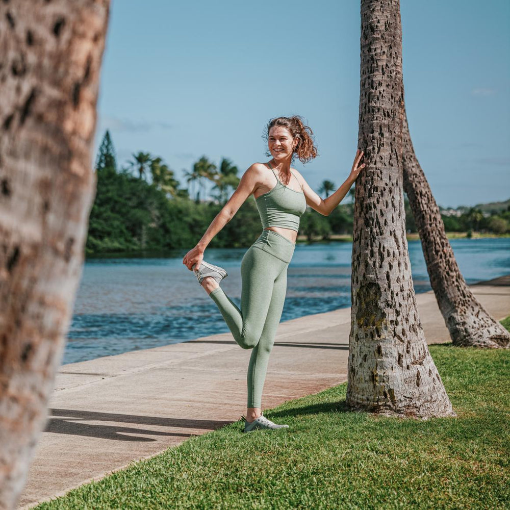 Women Slip-On | Olukai Huia Athleisure Shoes - Pale Grey