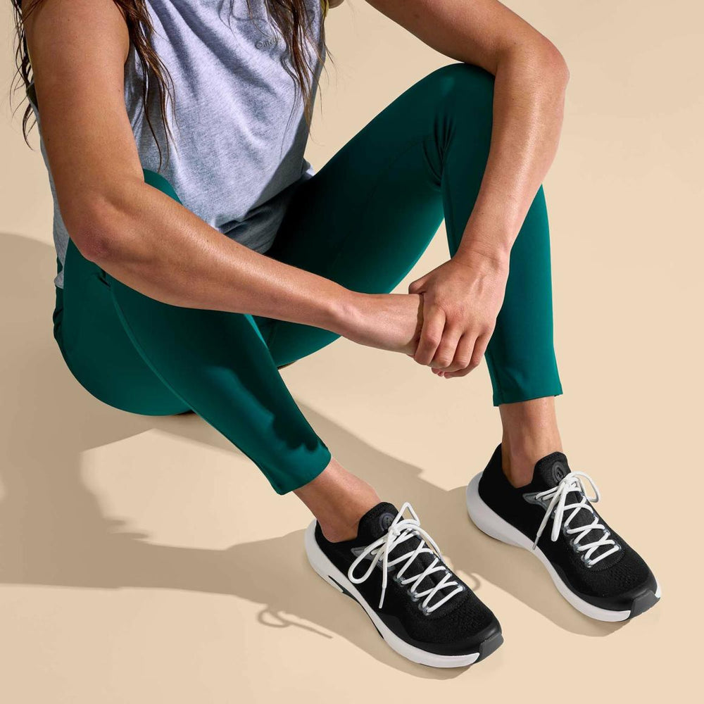 Women Trainers | Olukai Kāholo Athletic Trainer Shoes- Black